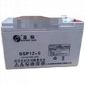 圣阳蓄电池SSP12-9HR 12V9AH免维护 UPS直流屏专用 3