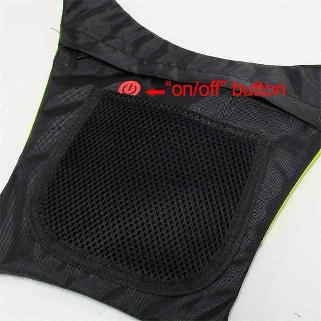 Wireless Led Vest for safe for bicycle 4