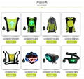 Wireless Led Vest for safe for bicycle