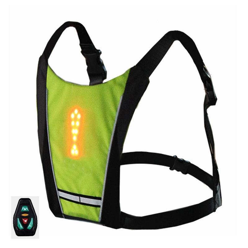 Wireless Led Vest for safe for bicycle 2