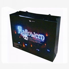 Gift Paper Bag with Led fiber optic