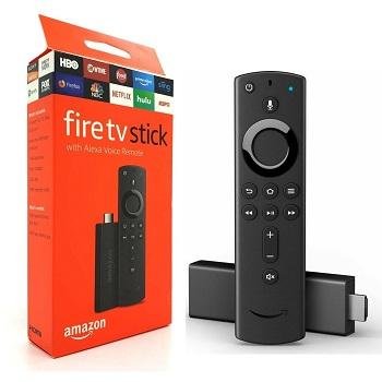 Amazon TV Fire Stick 4K Ultra HD Firestick with Alexa Voice Remote Streaming Med