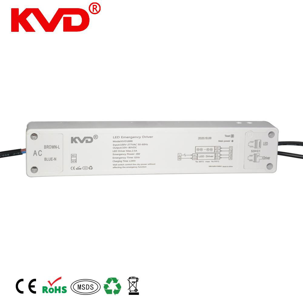 LED Driver Emergency For Panel Power Supply 2000mAh With CE Rohs 