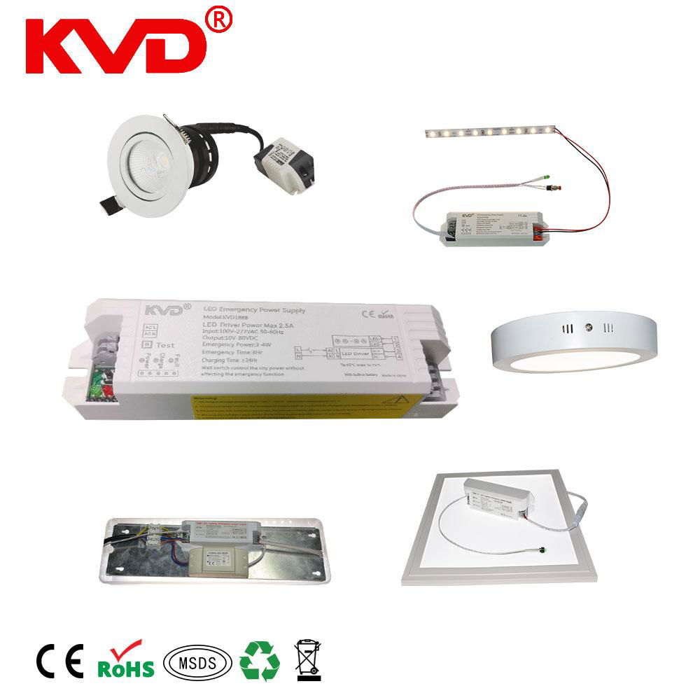   LED Emergency  Driver  Enternal Inverter Battery 2000mAh For Indoor 4