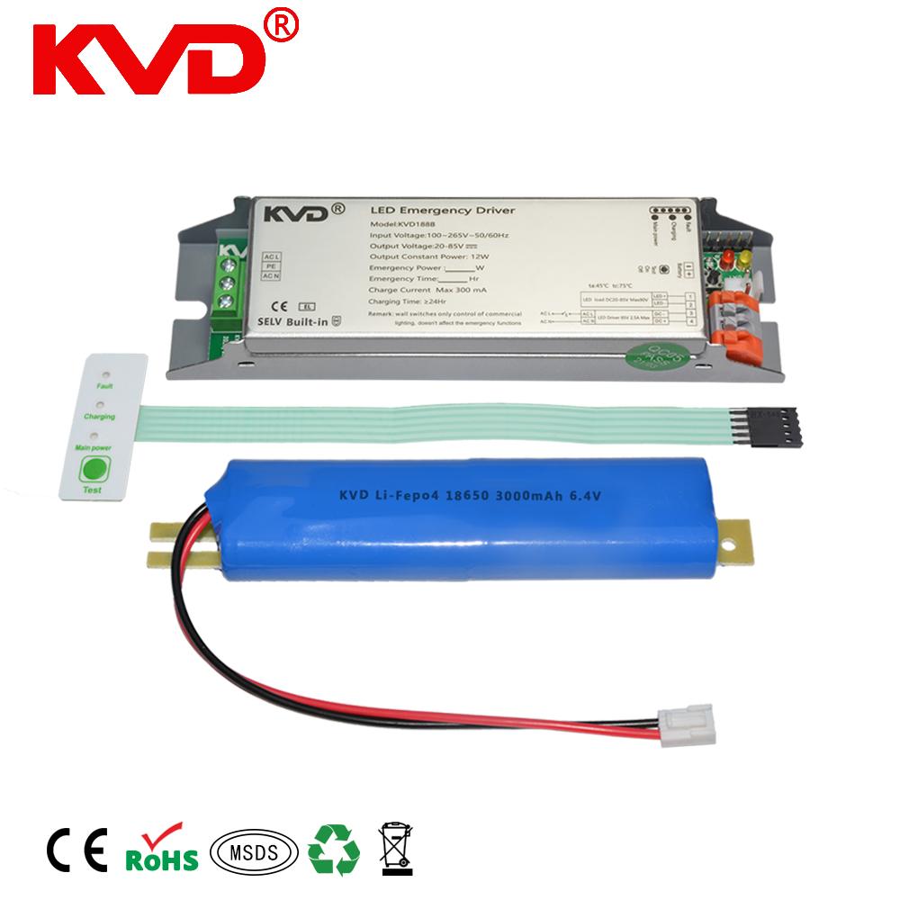 Reduced Power Led Emergency Driver 2600mAh For Led Lights 4