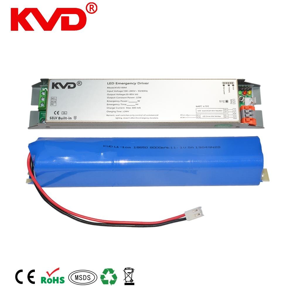 Reduced Power Emergency Driver 4400mAh  Lower DC  2