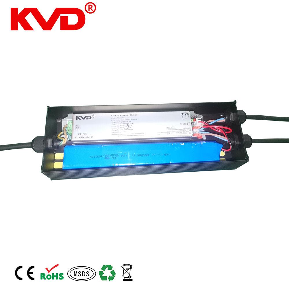 IP65 Reduced Power Led Emergency Driver Apply In Outdoor With 11000mAh 2