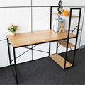 Simple desk and bookshelf combination 1