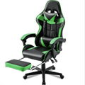 Green Swivel Lift Racing Chair 1