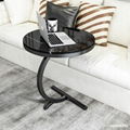 Black And White Round Coffee Table 1