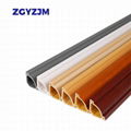 PVC triangle floor cover trunking for