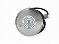 High Quality Stainless steel recessed pool ligh， anti-rust, IP68 waterproof