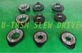 Small modular design slewing ring, new slew drive new slewing ring S-I-O-0229 4