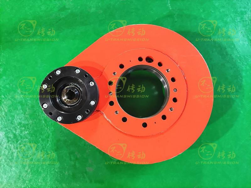 customized external gear slewing drive slew drive SP-I-0260 match with gearboxes 3