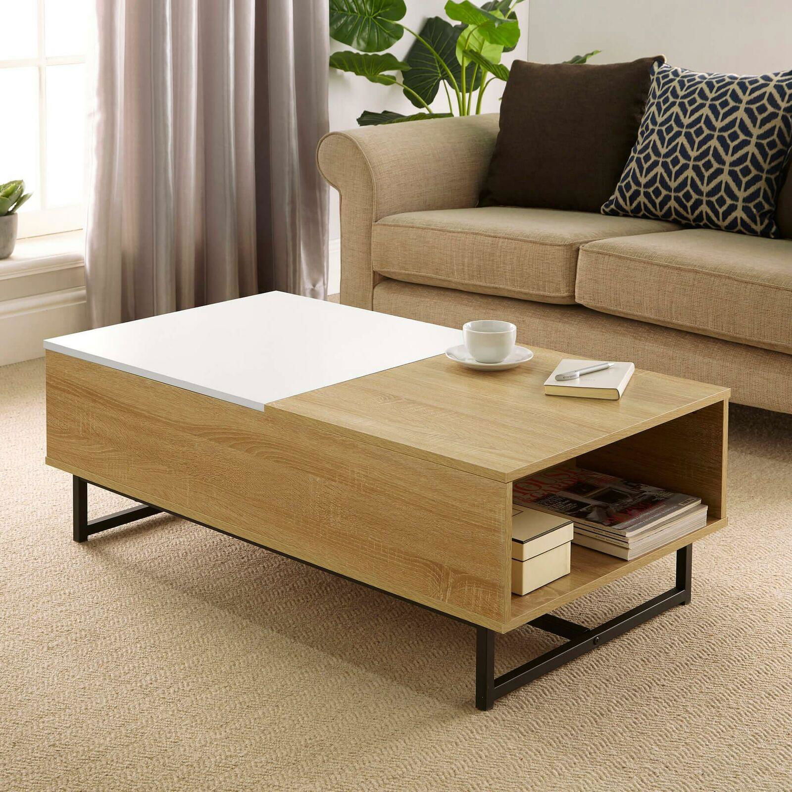 Top lift-up coffee table