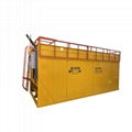 Professional factory 7.5kw x 2 drilling rig mud tanks for construction works