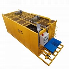 High performance 5.5kw x 2 group mixer machine mud for river channel cleanout