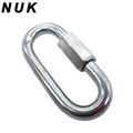 Carabiner Carbon Steel SS304 SS316 Shaped Carabiner Quick Links with Screw Hook