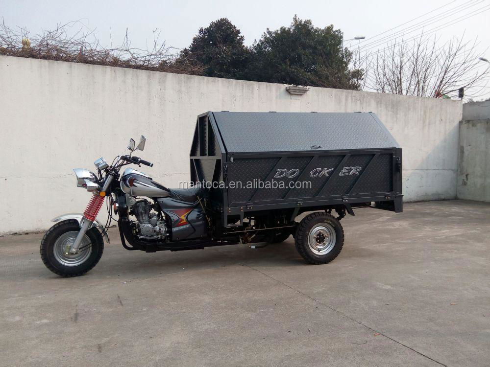 Cargo Motor tricycle 200CC for Garbage 4