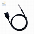 DS18B20 Digital Temperature Sensor Male Connector Housing RJ11 Digital Output
