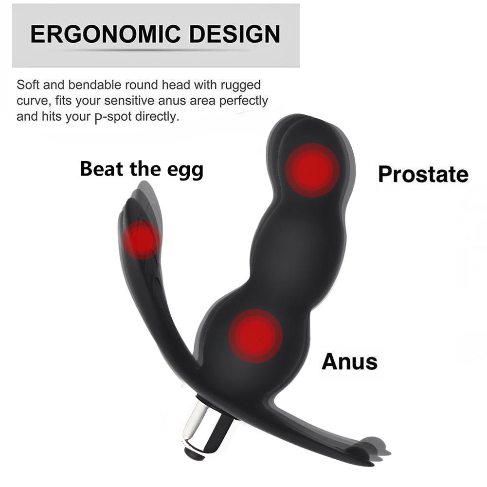 2021 hot selling anal sex toys vibrator stimulator prostate massager for male 5