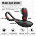 Wholesale hot selling anal prostate stimulator massager for men
