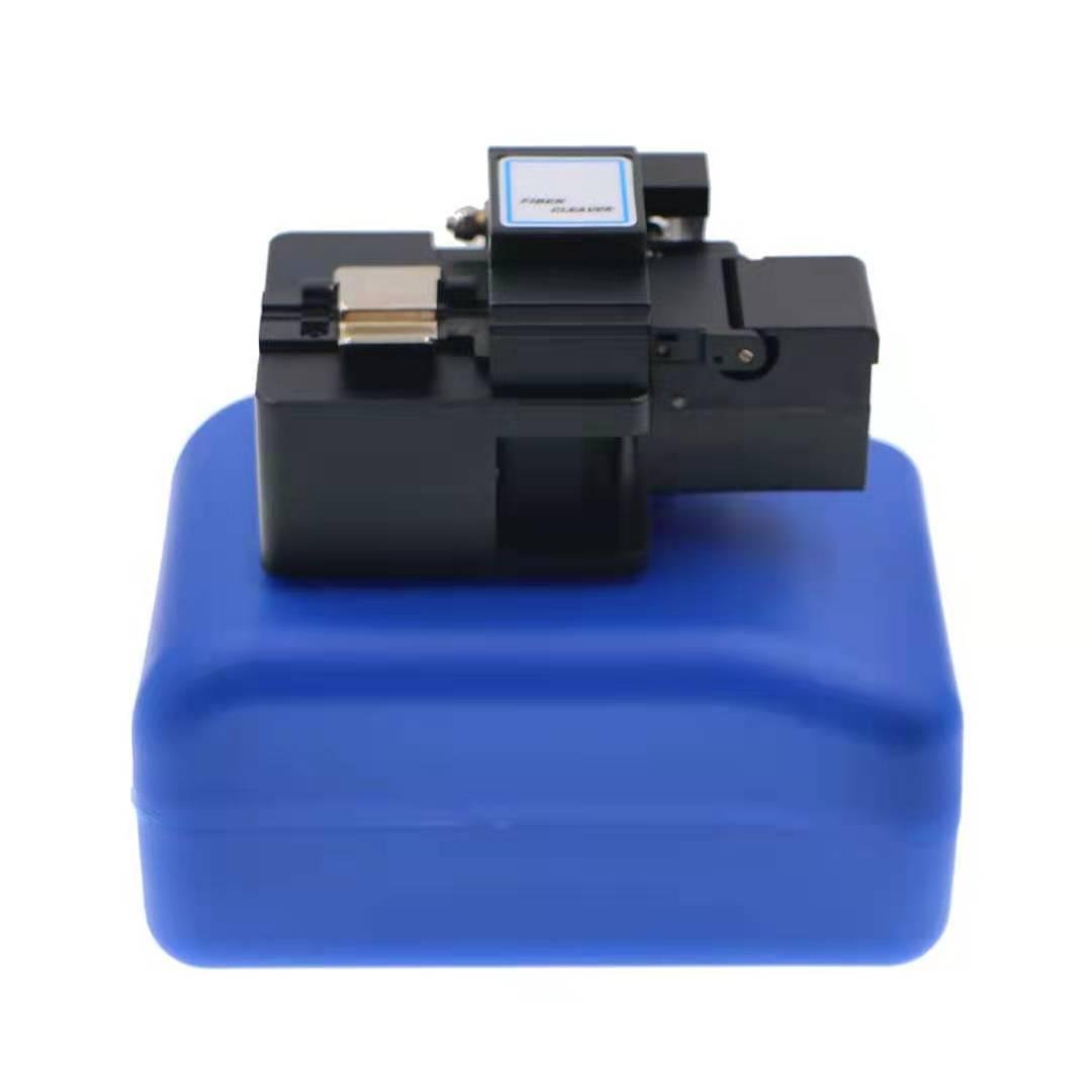 Optical  fiber cleaver with automatic waste fiber collection box 4