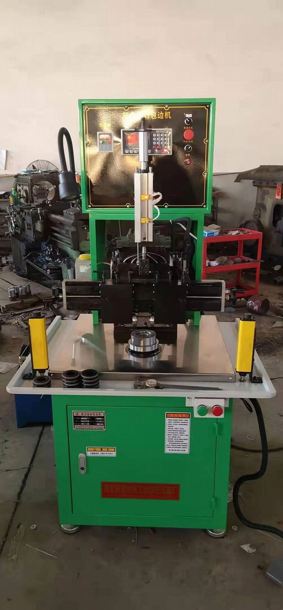 Oil Seal Metal Shell Flanging Machine 2