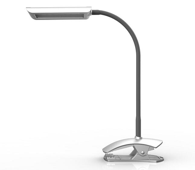 LED clip lamp Flexible lamp arm 3 step dimming  4