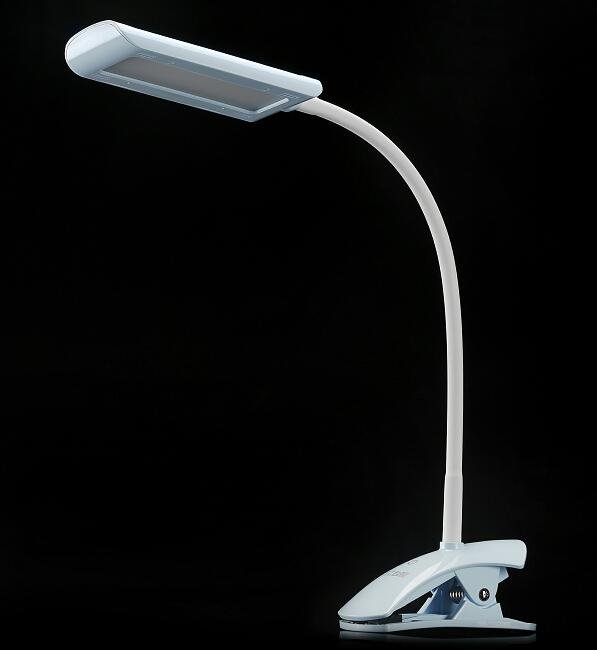 LED clip lamp Flexible lamp arm 3 step dimming  5