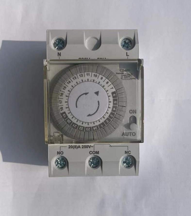 Analogue time switch Din rail 24H timer  2