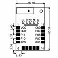 Small Bluetooth 5.1  BLE UART Dialog Module 3