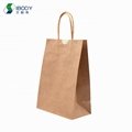 custom printing eco friendly kraft papel bolsa shopping bags packaging luxury sh 5