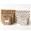 157g white cardboard clothing shopping bag cotton rope handle gift bag 3