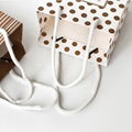 157g white cardboard clothing shopping bag cotton rope handle gift bag 4