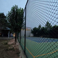 安康市操場圍網 籃球場勾花圍欄 體育場防護網