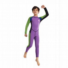 Quality 2.5MM kids boys swimming wetsuit