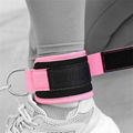 Custom Workout Ankle Straps for Cable Machines Double D-ring 1