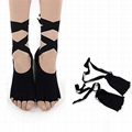 New Cotton Yoga Socks Five-finger Open