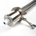 Sus316 280V 18Kw Stainless Steel Tube Flange Immersion Heater With Tri Clamp 2