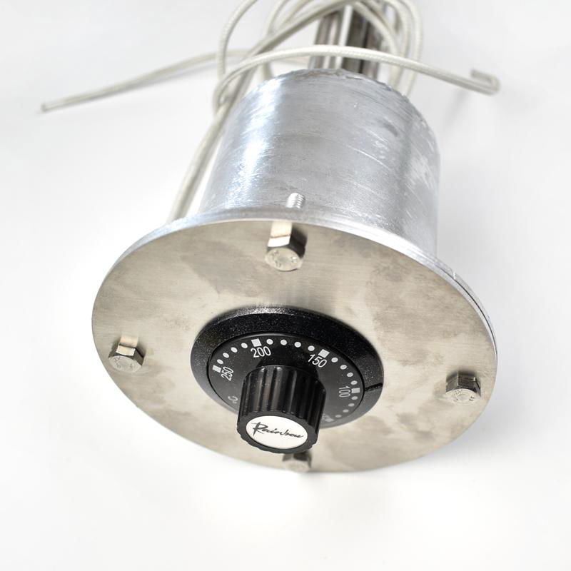 Electric Round Flange Heating Resistor Element with Dial Thermostat