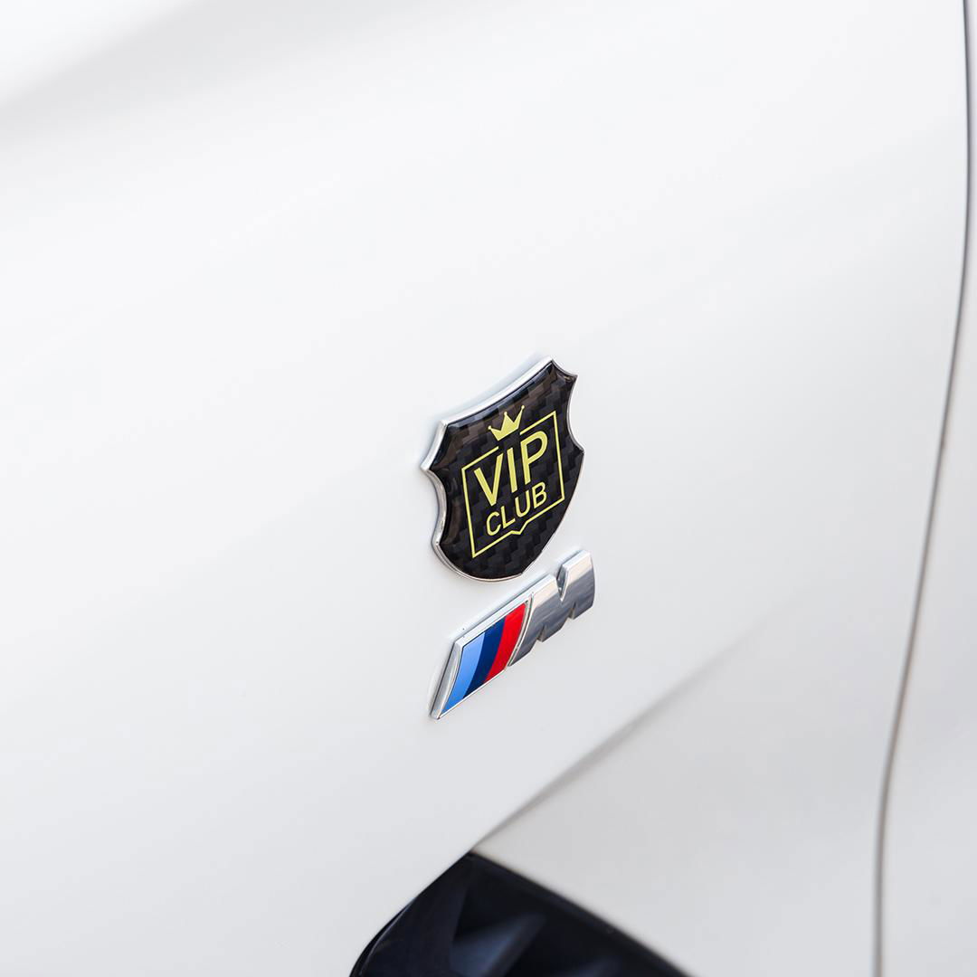 Carbon Fiber Vip Car Sticker 3