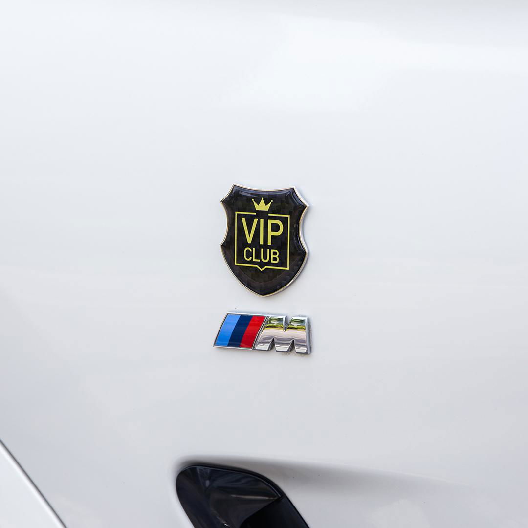 Carbon Fiber Vip Car Sticker 4