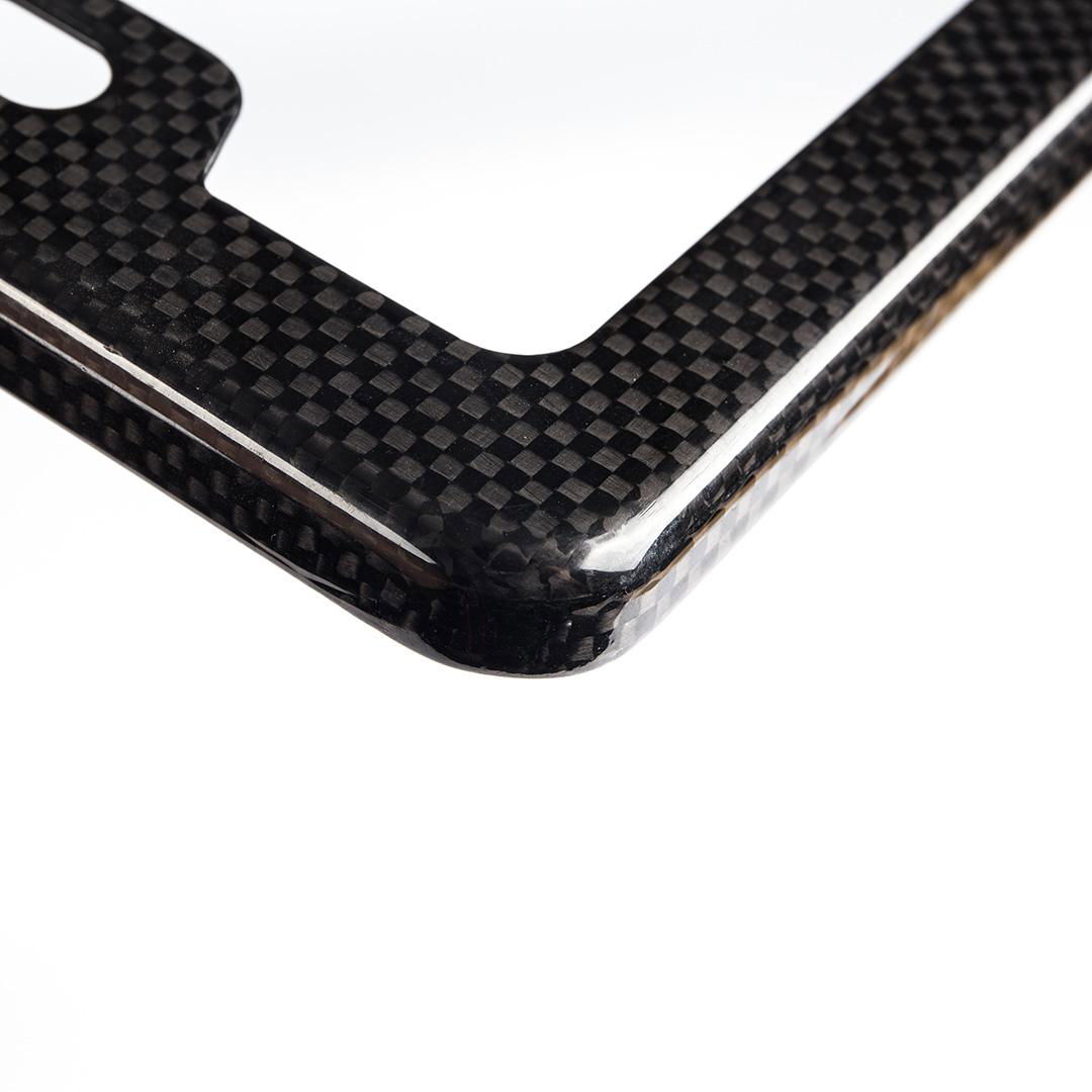 Carbon Fiber License Plate Frame 5