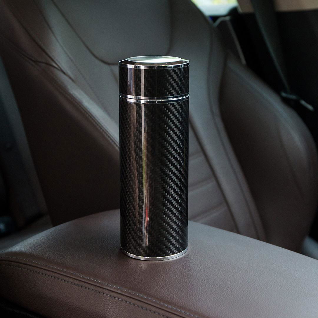 Carbon Fiber Vacuum Thermos Bottle 4