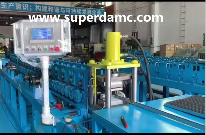 Metal Panel Filter Frame Roll Forming Machine 4