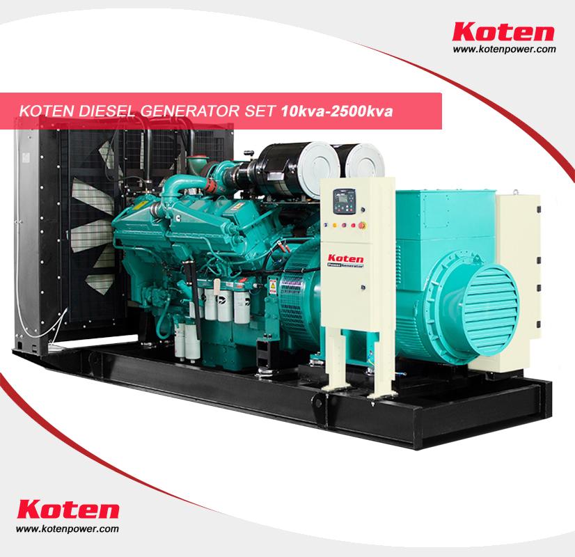 Koten Power Cummins Diesel Generator Set  4