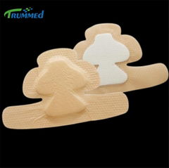 Bordered Silicone Foam Wound Dressing