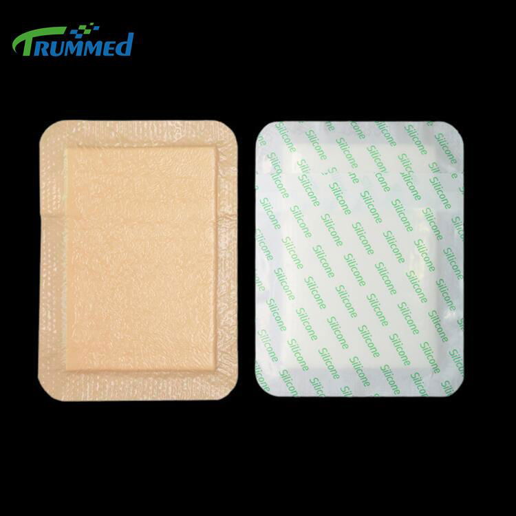 Bordered Silicone Foam Wound Dressing 5