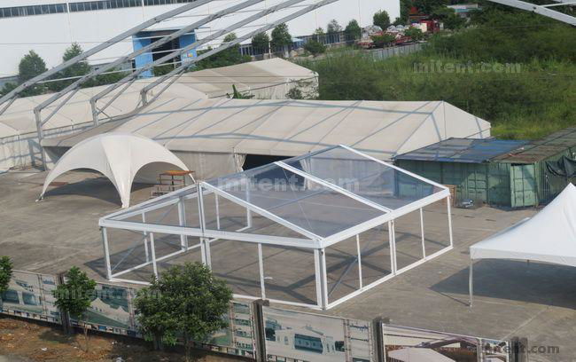 Hot Sale Modular A-Shaped 10x15m Transparent Marquee Tent